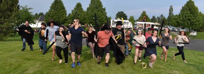 RPG Mobile Fleet with Larp (Live-action role-play) program